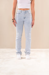 Extra lange straight leg jeans