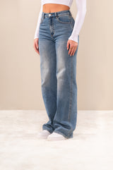 Lange loose fit jeans