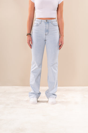 Lange wide leg jeans dames