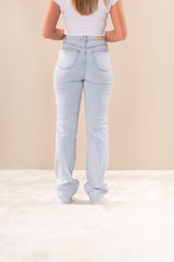 Lange wide leg jeans dames