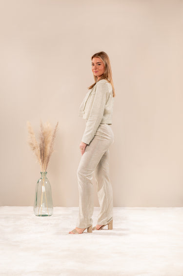 Pantalon Sparkle creme
