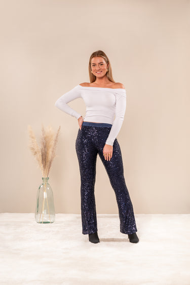 Broek Sparkle blauw