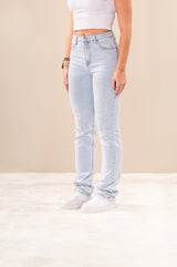 Extra lange straight leg jeans
