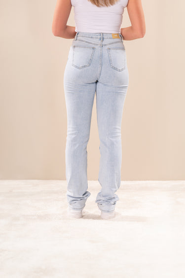 Extra lange straight leg jeans