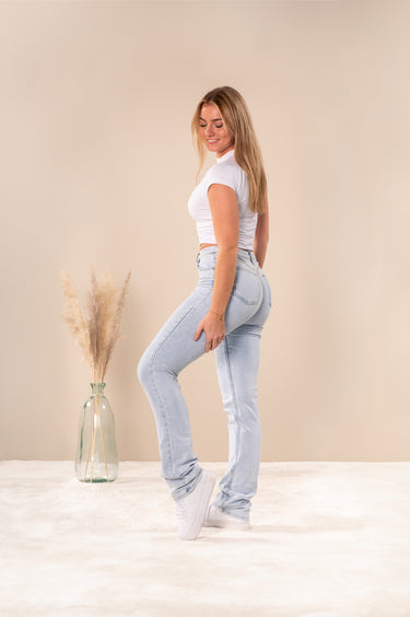 Extra lange straight leg jeans