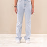 Lange wide leg jeans dames